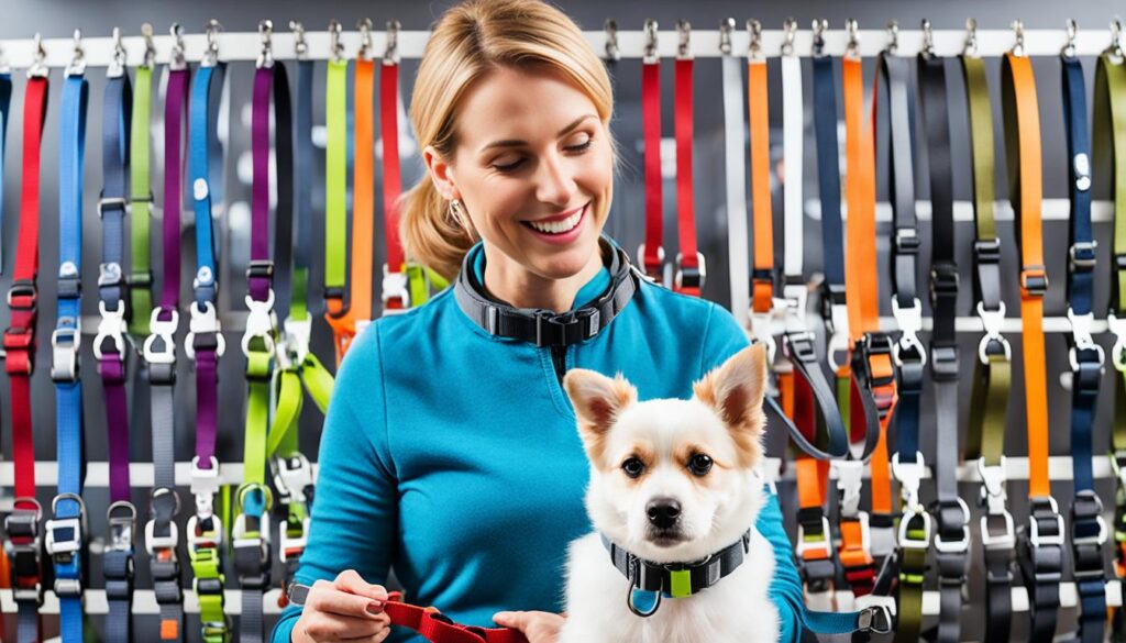 finding the right leash and collar